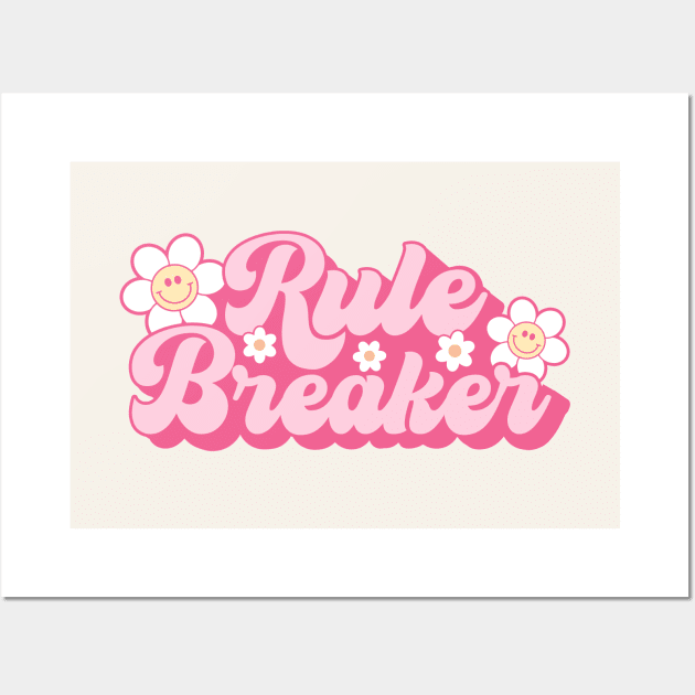 Rule Breaker Mommy and Me Matching Wall Art by Nessanya